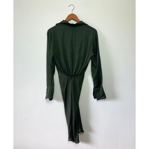 Zadig & Voltaire Rozo Dress Khaki Size Small - Picture 6 of 9